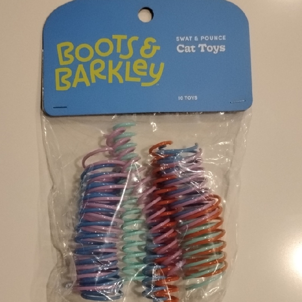 Boots & Barkley Colorful Cat Spring Toys